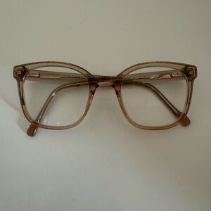 Elegant Tan Women's Glasses
